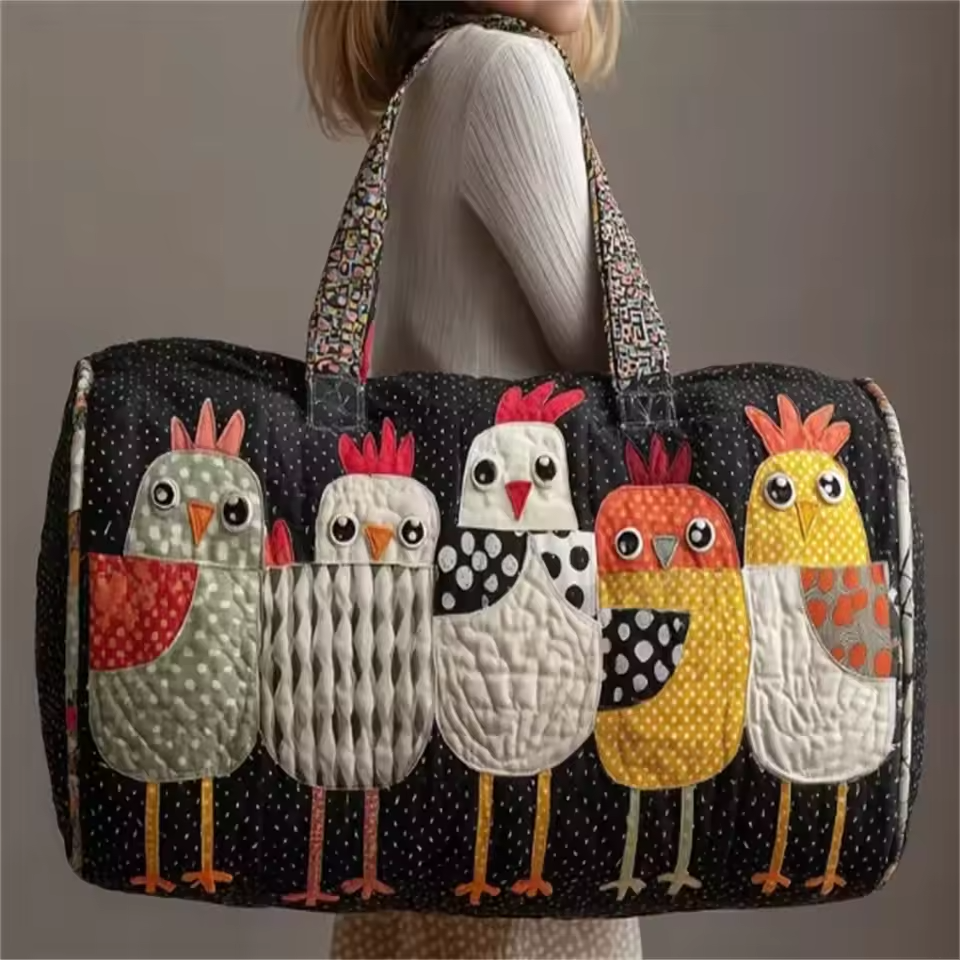 Colleen | Soft Quilted Weekender Bag