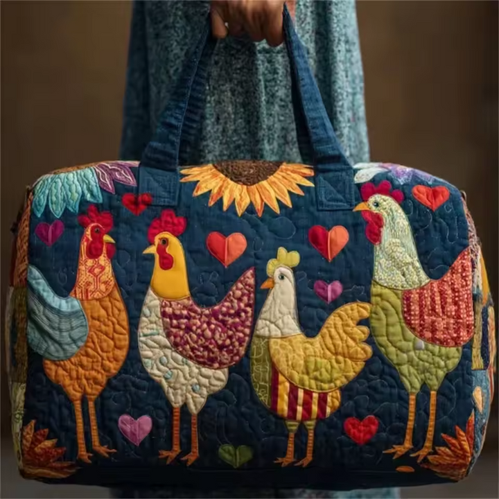 Elaine | Soft Quilted Weekender Bag