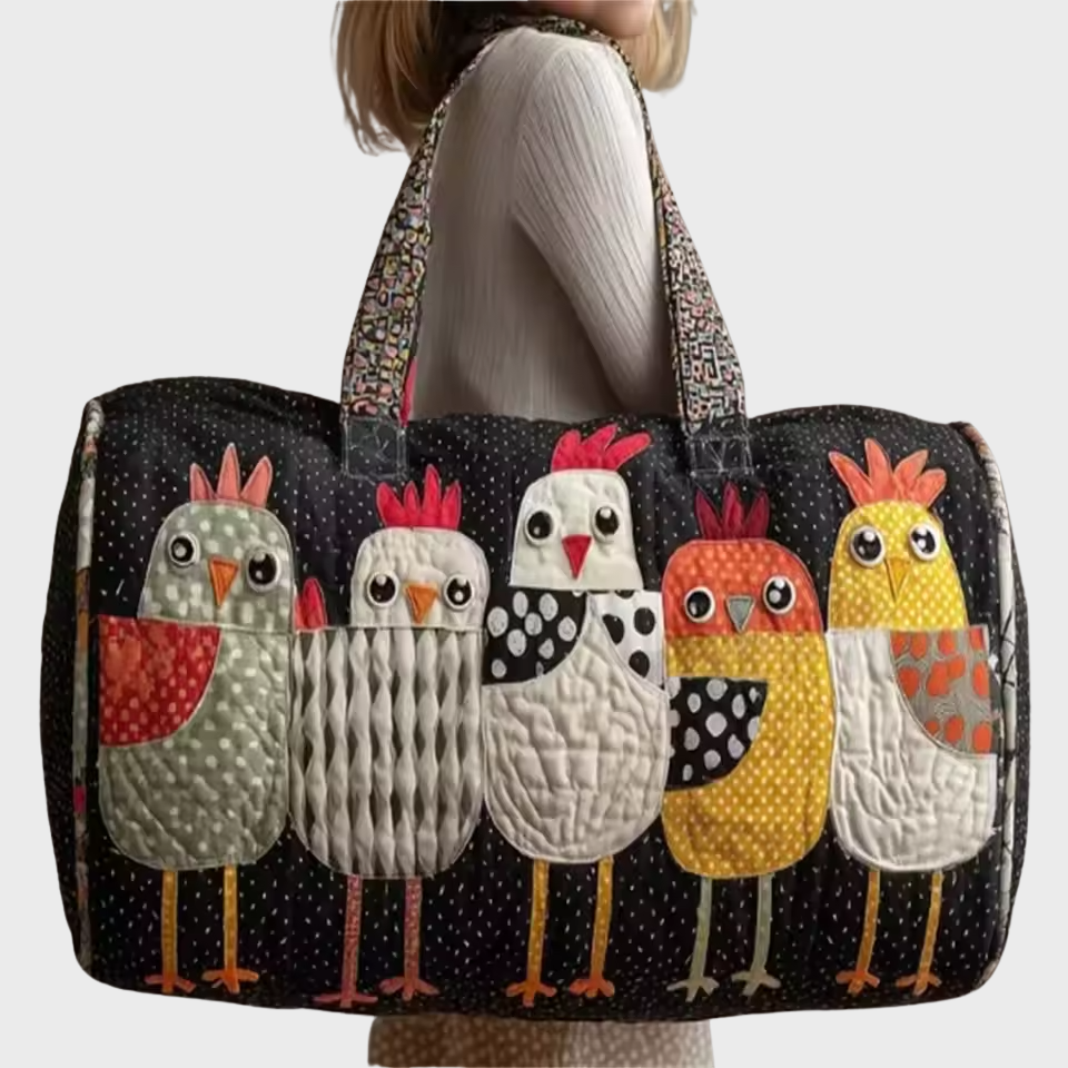 Colleen | Soft Quilted Weekender Bag