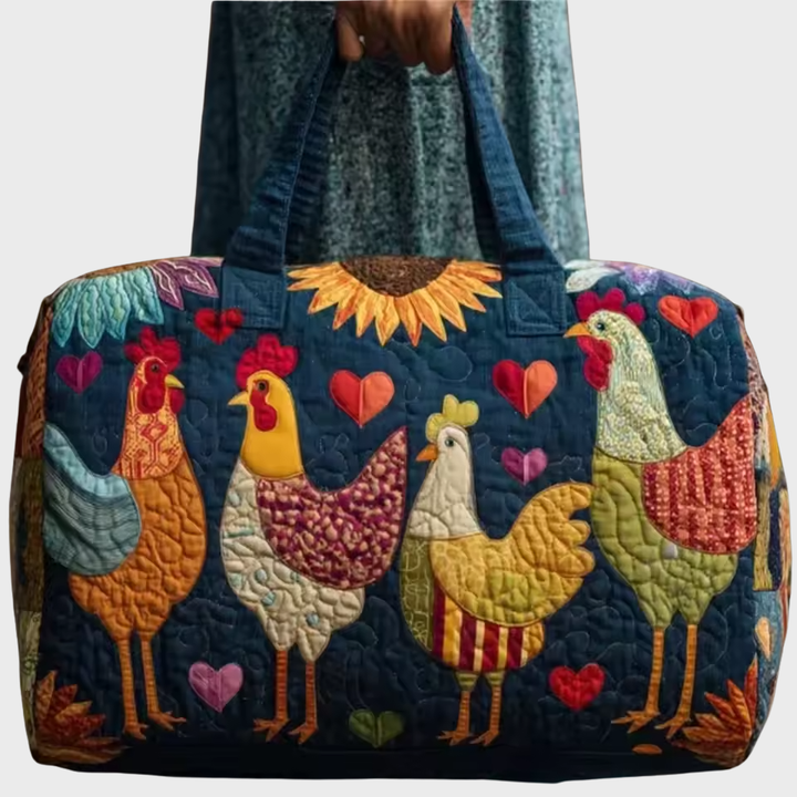 Elaine | Soft Quilted Weekender Bag