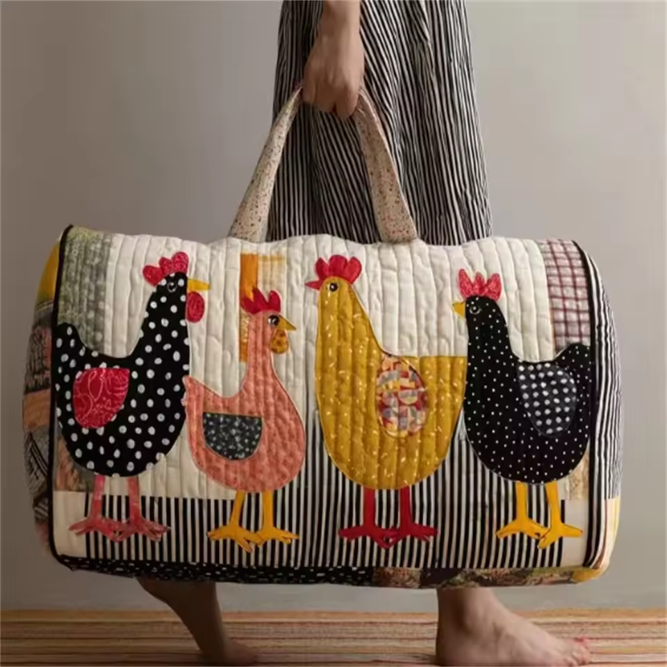 Harlow | Soft Quilted Weekender Bag