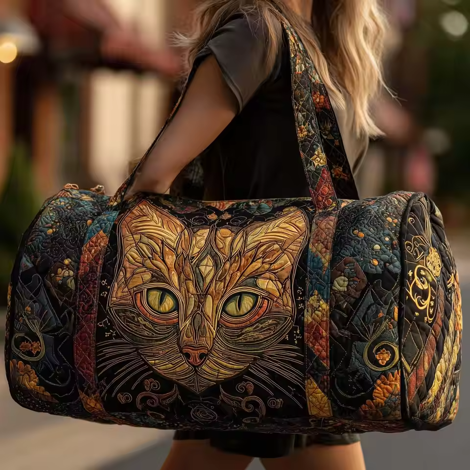 Amber | Soft Quilted Weekender Bag