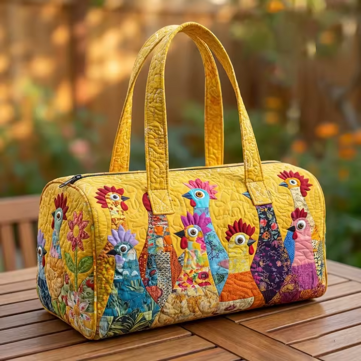 Estelle | Soft Quilted Weekender Bag