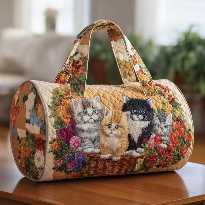 Fe | Soft Quilted Weekender Bag