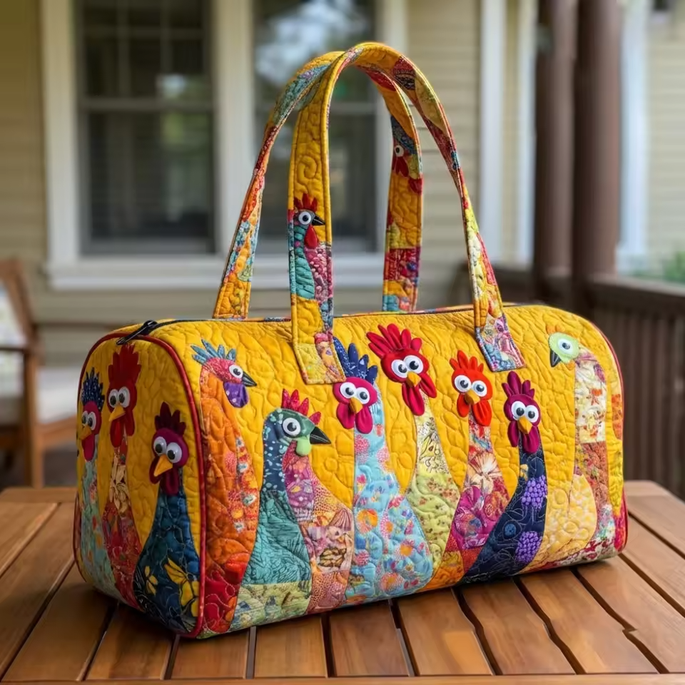 Celine | Soft Quilted Weekender Bag