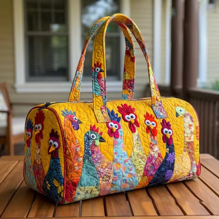 Celine | Soft Quilted Weekender Bag