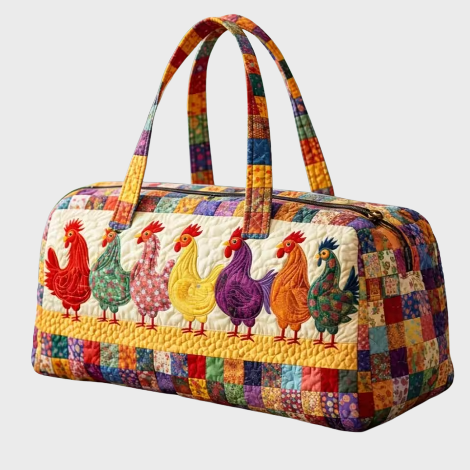 Elise | Soft Quilted Weekender Bag