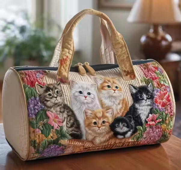 Alice | Soft Quilted Weekender Bag