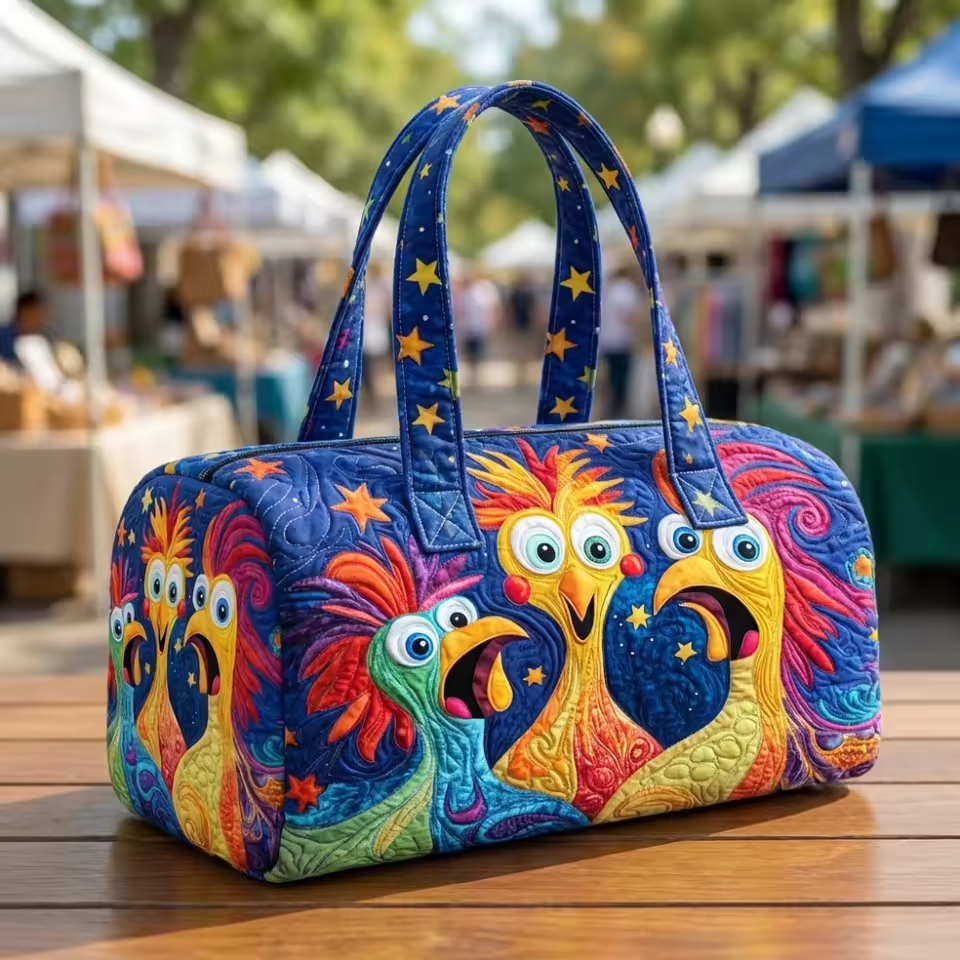 Adrienne | Soft Quilted Weekender Bag