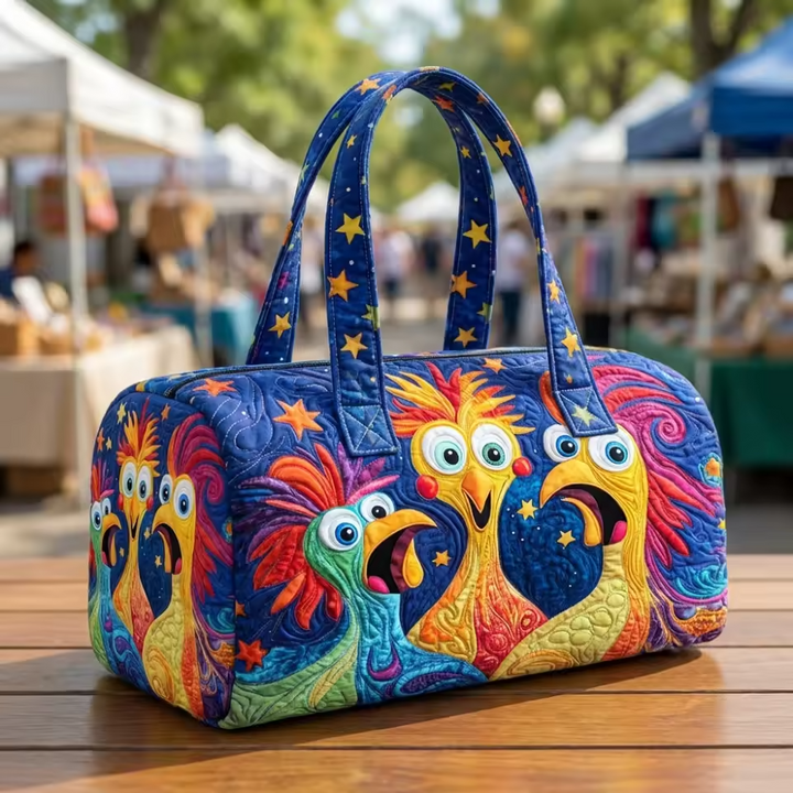 Adrienne | Soft Quilted Weekender Bag