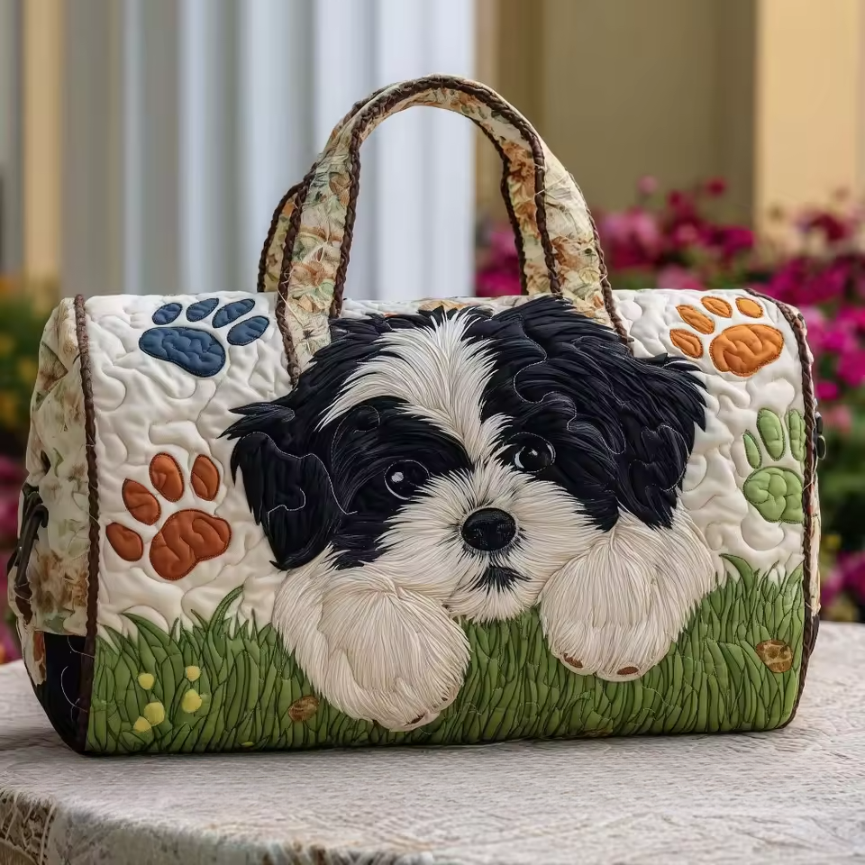 Lucille | Soft Quilted Weekender Bag