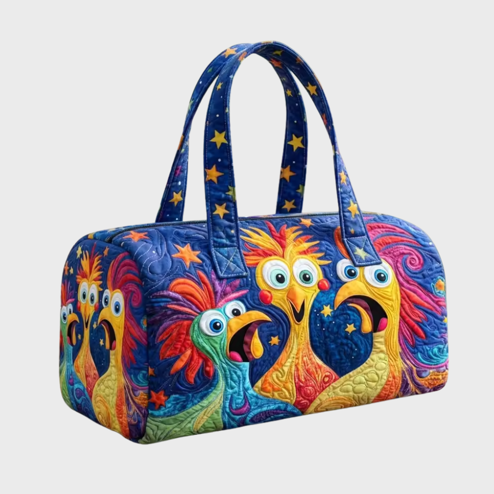 Adrienne | Soft Quilted Weekender Bag