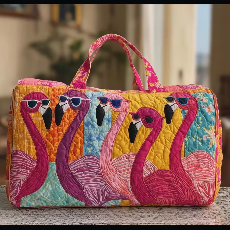 Luella | Soft Quilted Weekender Bag